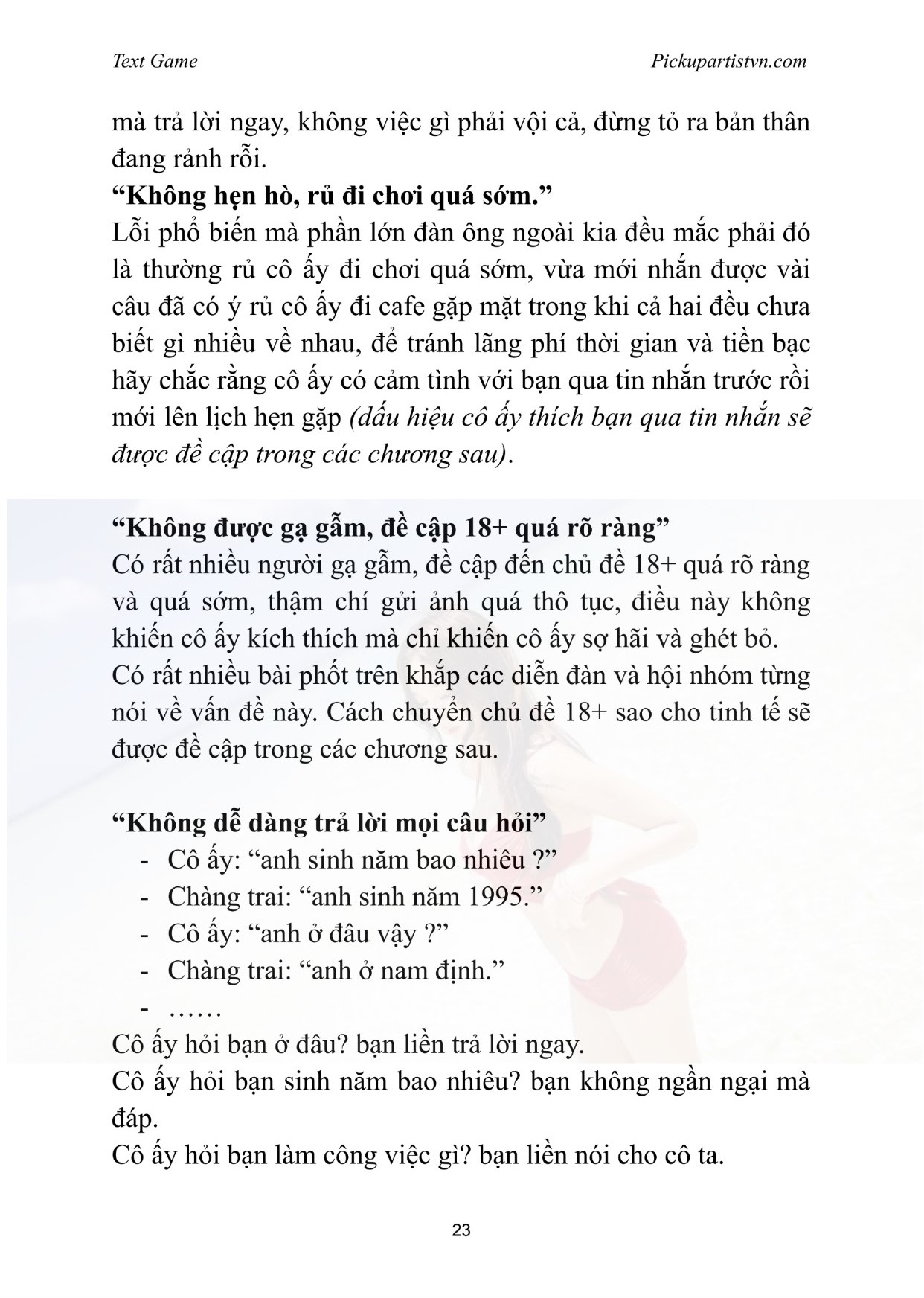 nhắn tin tán gái 2