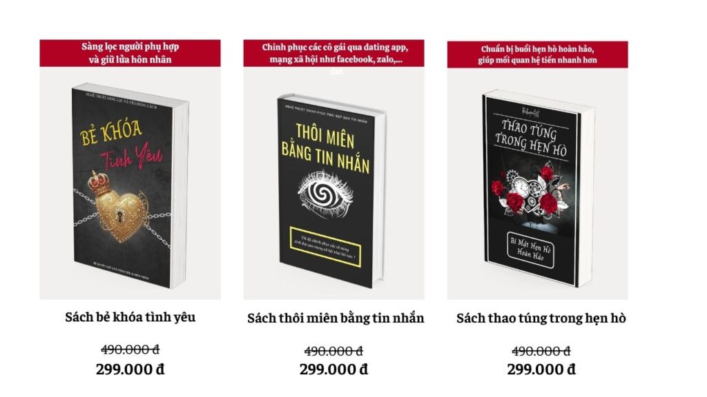 3 cuốn sách tán gái