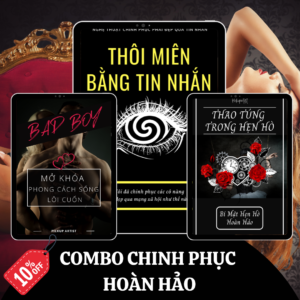 combo sách chinh phục phái đẹp