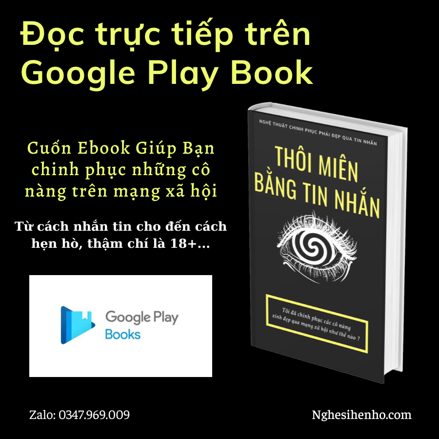 thôi miên bằng tin nhắn trên Google Play Book